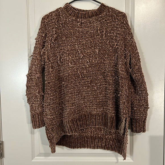 Altar'd State Sweaters - Cozy Altar’d State Brown Knit Sweater